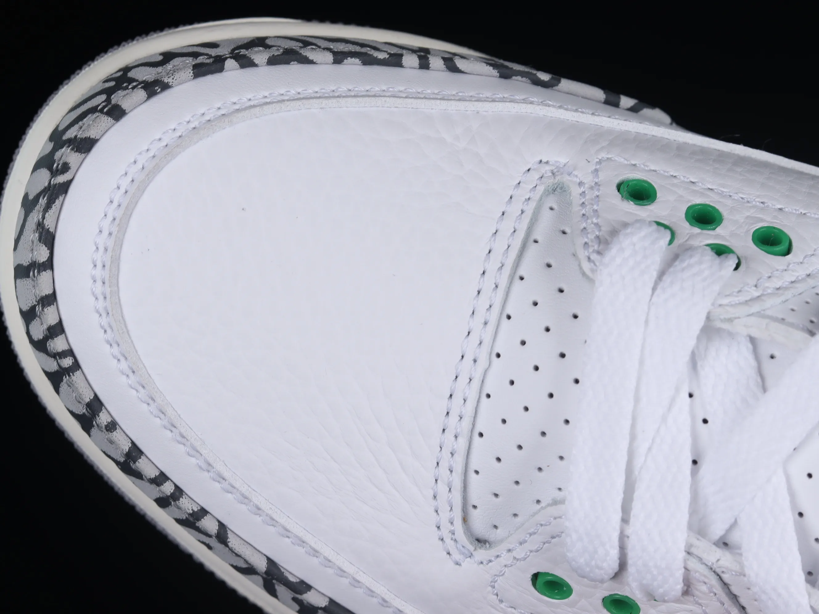 All categories Air Jordan Jordan series basketball shoes Air Jordan 3 Air Jordan 3 Retro "Lucky Green" AJ3 Joe 3 white green cement CK9246-136